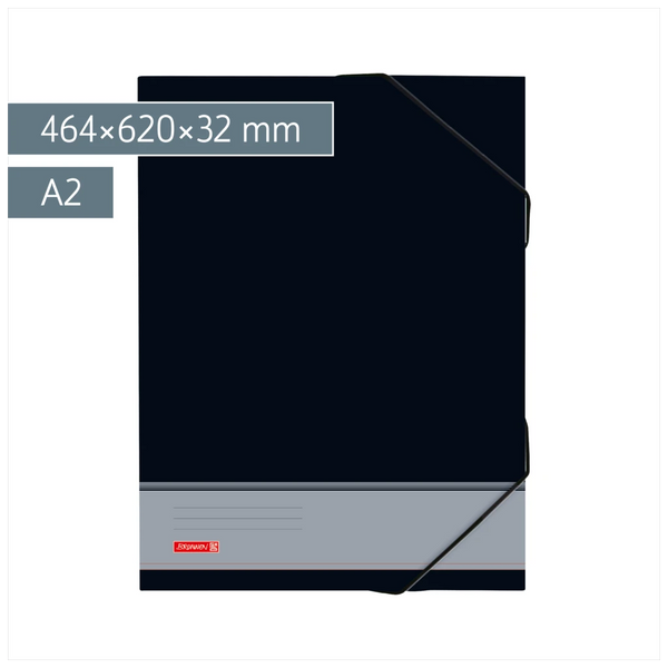 Sammelmappe | A2, Füllhöhe: 32 mm, schwarz