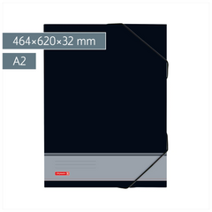 Sammelmappe | A2, Füllhöhe: 32 mm, schwarz