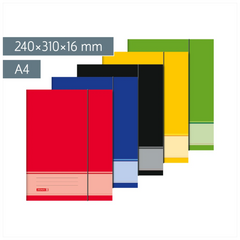 Sammelmappe für A4 | A4, Füllhöhe: 16 mm, sortiert