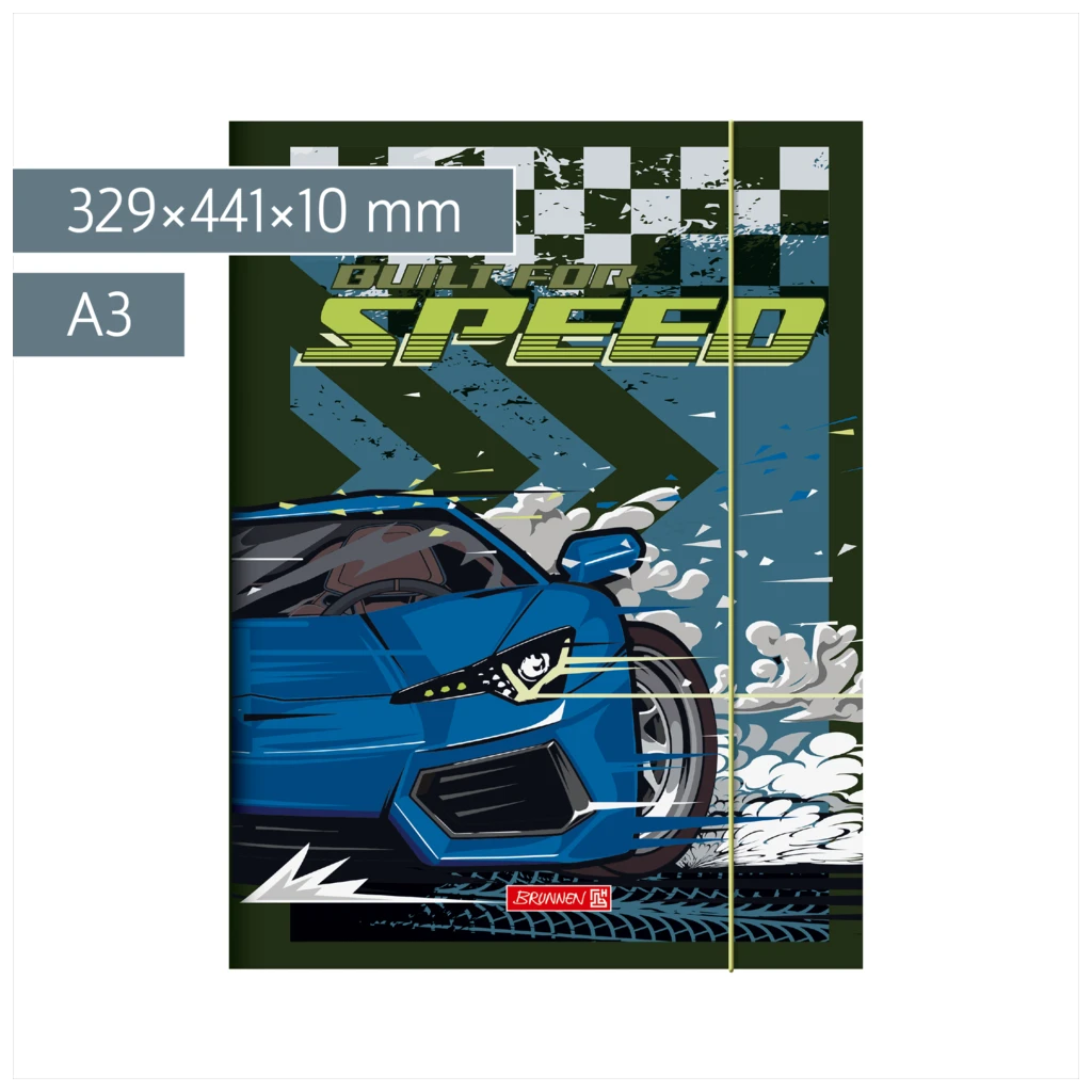 Sammelmappe Fast Wheels für A3 | A3, Füllhöhe: 10 mm