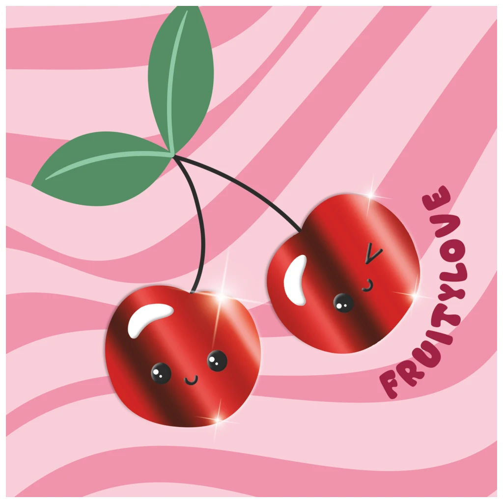 Sammelmappe Fruity Love für A3 | A3, Füllhöhe: 10 mm, rosa/rot