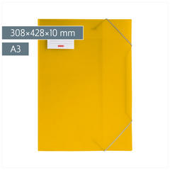 Sammelmappe FACT!pp | A3, Füllhöhe: 10 mm, gelb