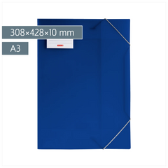 Sammelmappe FACT!pp | A3, Füllhöhe: 10 mm, blau