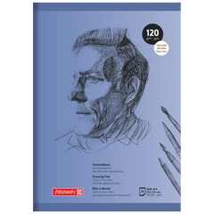 Zeichenblock | A4, 20 Blatt, blau