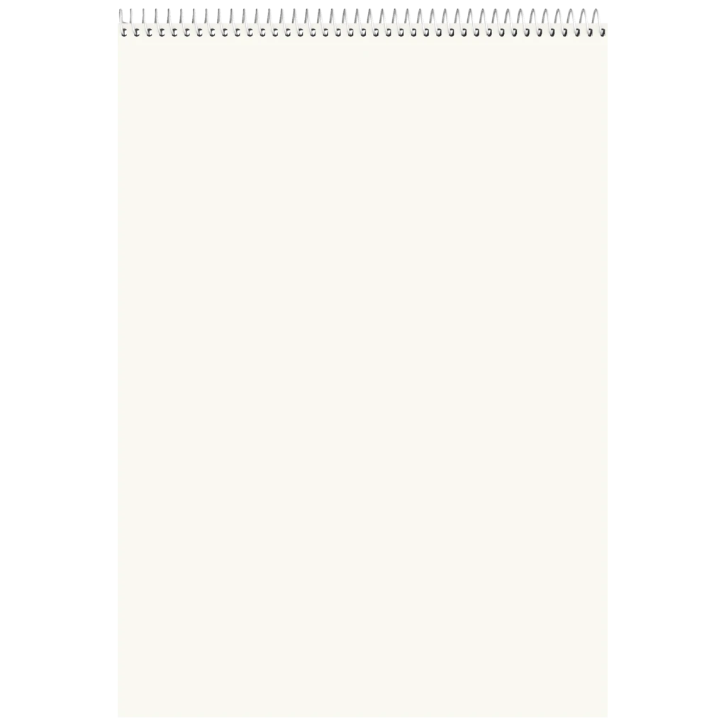 Skizzenblock | 240×340 mm, 50 Blatt, rot