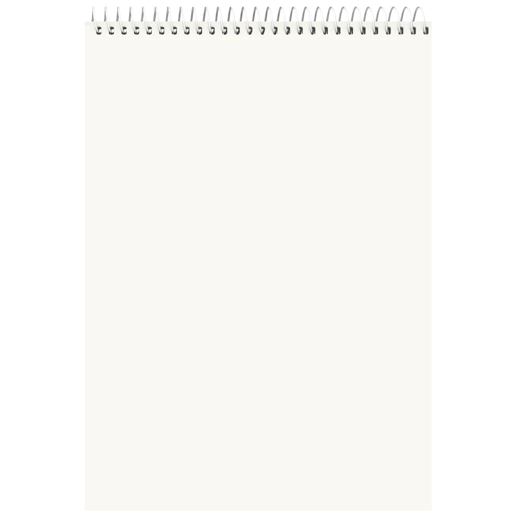 Skizzenblock | 170×240 mm, 50 Blatt, rot