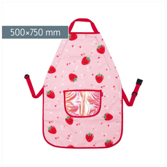 Kinderschürze Fruity Love | rosa/rot