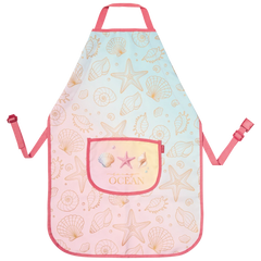 Kinderschürze Sunny Ocean | gold/mehrfarbig, pastell