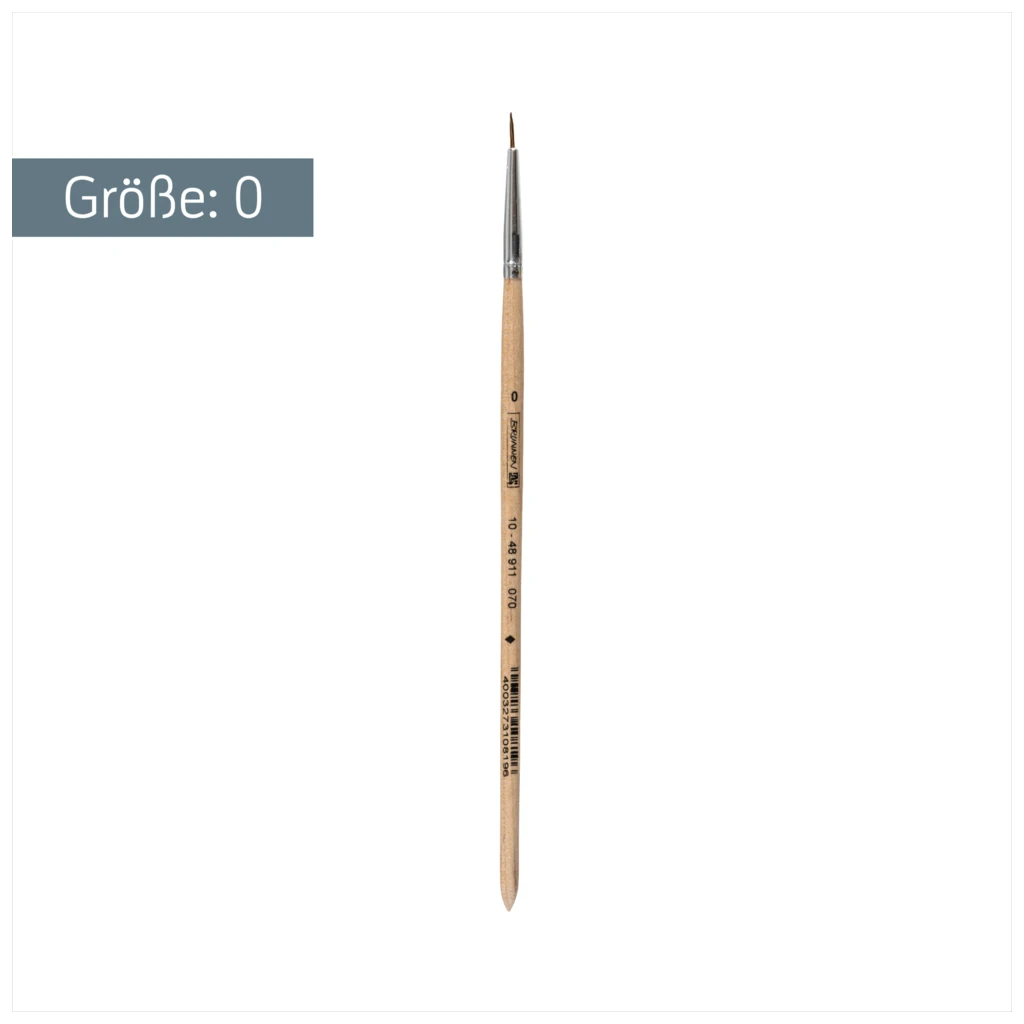 Feinhaarpinsel | Größe: 0