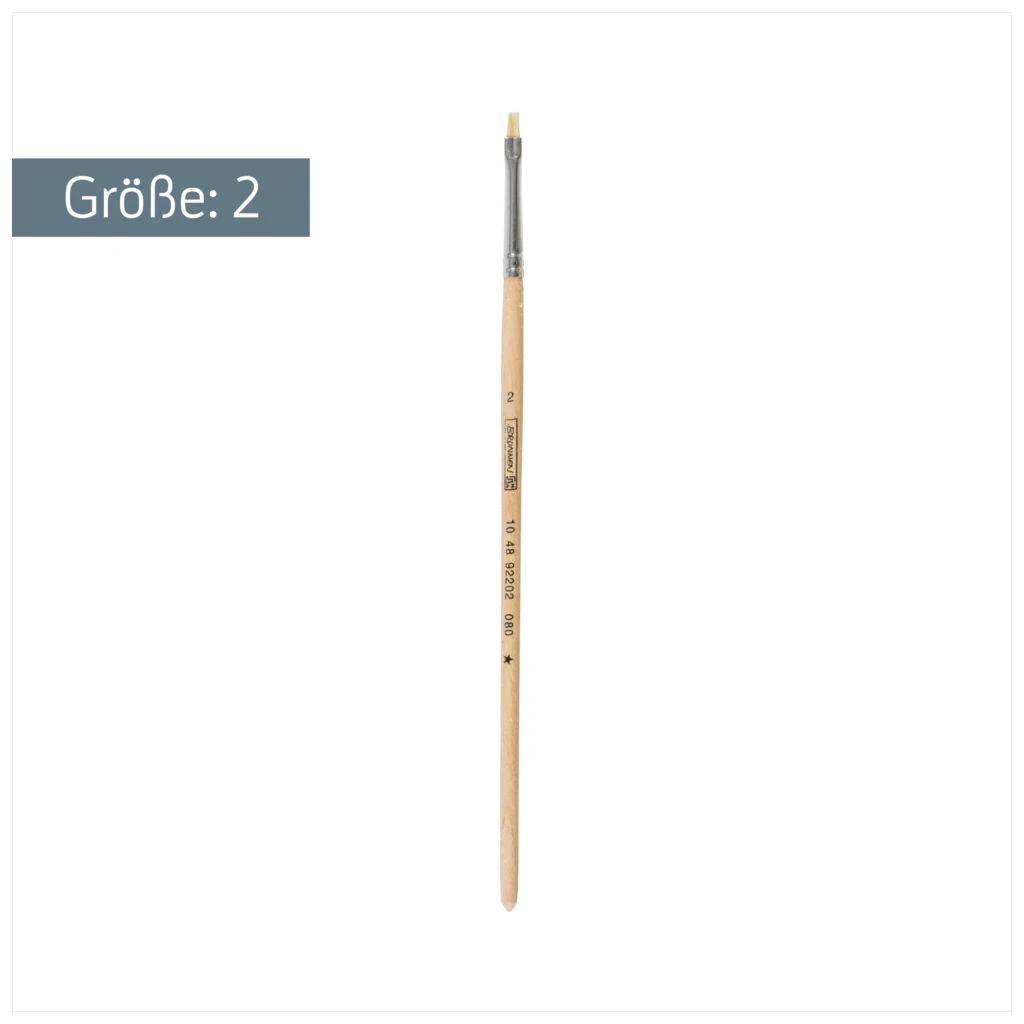 Borstenpinsel | Größe: 2