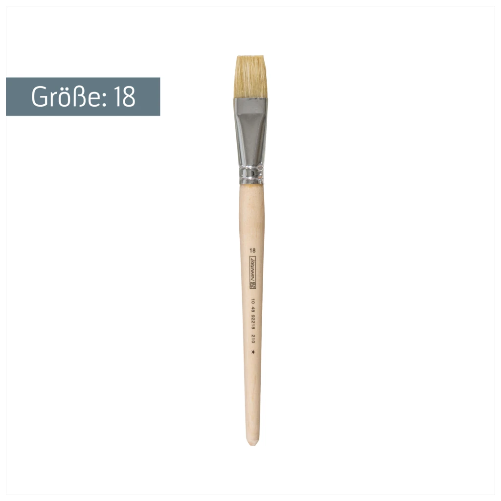 Borstenpinsel | Größe: 18