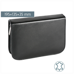 Federmäppchen | 1 Klappe(n), schwarz