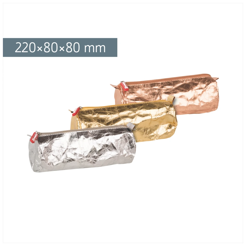 Schlampermäppchen Metallic | sortiert