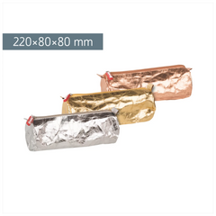 Schlampermäppchen Metallic | sortiert
