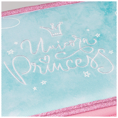 Federmäppchen Unicorn Princess | 3 Reißverschlüsse, türkis