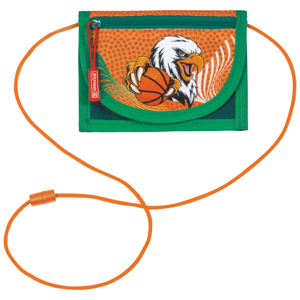 Brustbeutel Sporty Animals | orange/mehrfarbig