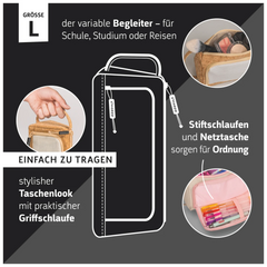 Schlampermäppchen s'maepp L „Jungle Vibes“ | mehrfarbig