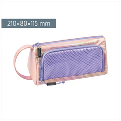 Schlampermäppchen s'maepp L „Rainbow“ | rosa/lila