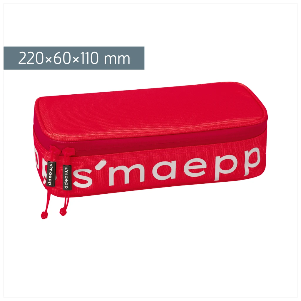 Schlampermäppchen s'maepp XL Colour Code | 1 Klappe(n), red