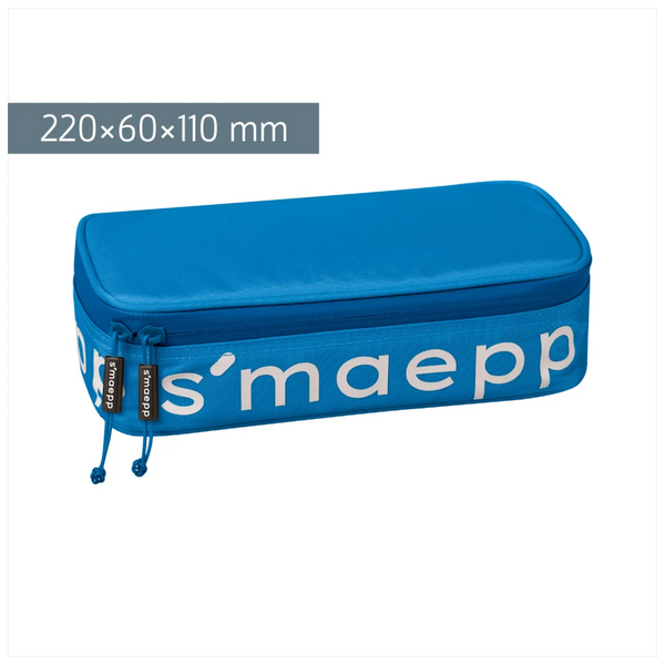 Schlampermäppchen s'maepp XL Colour Code | 1 Klappe(n), azur