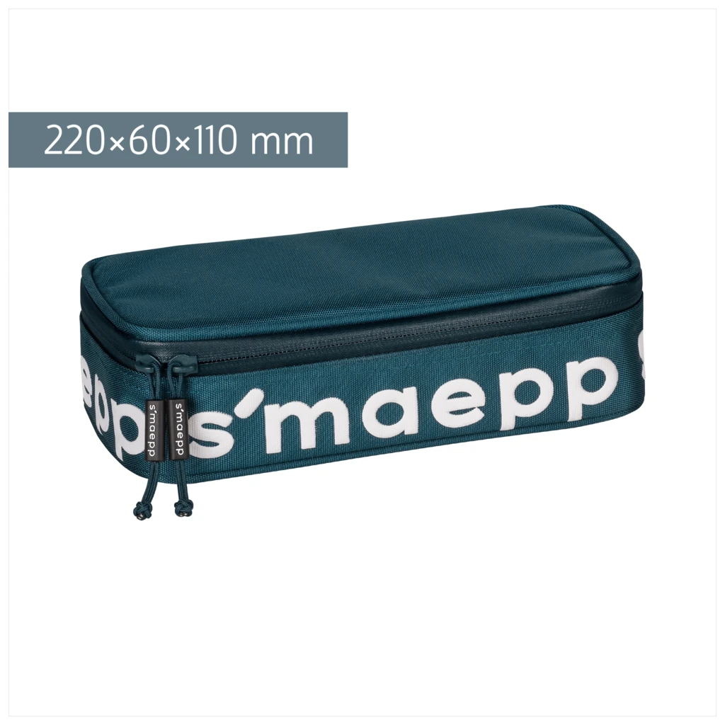 Schlampermäppchen s'maepp XL Colour Code | 1 Klappe(n), denim