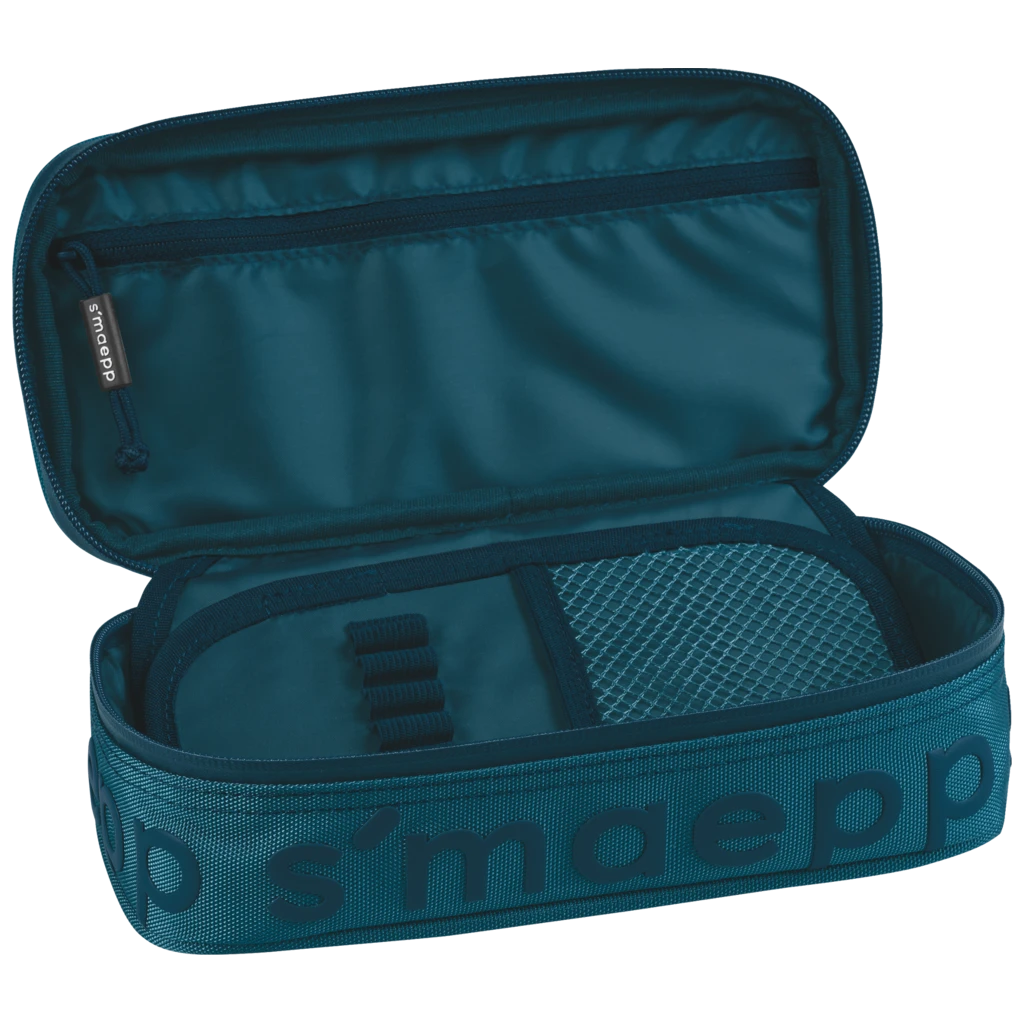 Schlampermäppchen s'maepp XL Colour Code | 1 Klappe(n), denim
