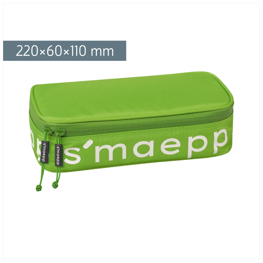 Schlampermäppchen s'maepp XL Colour Code | 1 Klappe(n), kiwi
