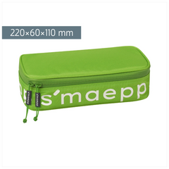 Schlampermäppchen s'maepp XL Colour Code | 1 Klappe(n), kiwi
