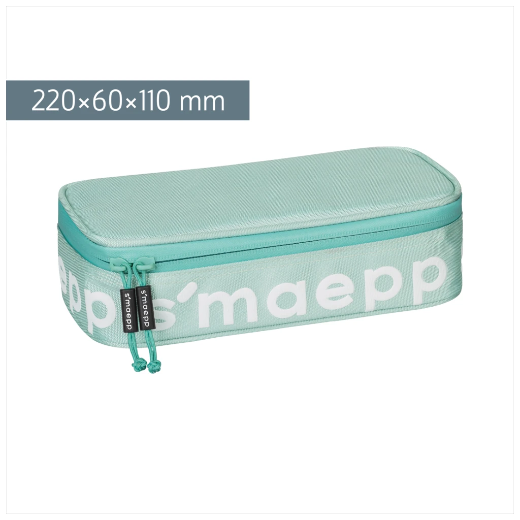 Schlampermäppchen s'maepp XL Colour Code | 1 Klappe(n), mint