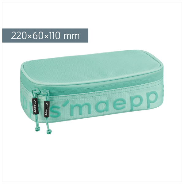 Schlampermäppchen s'maepp XL Colour Code | 1 Klappe(n), mint