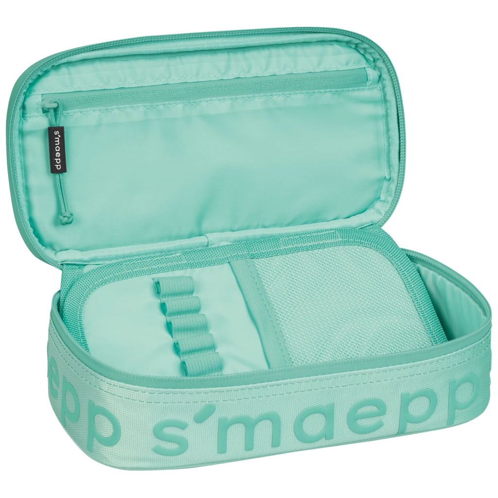 Schlampermäppchen s'maepp XL Colour Code | 1 Klappe(n), mint