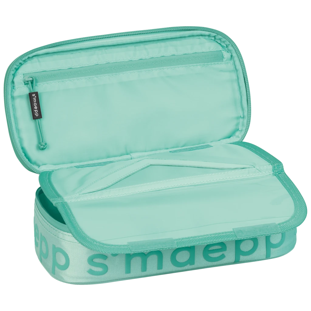 Schlampermäppchen s'maepp XL Colour Code | 1 Klappe(n), mint