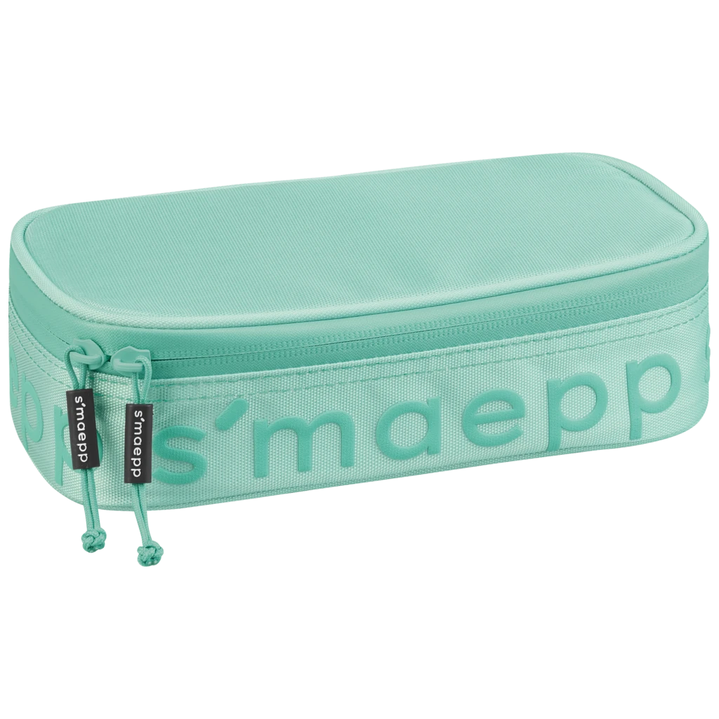 Schlampermäppchen s'maepp XL Colour Code | 1 Klappe(n), mint