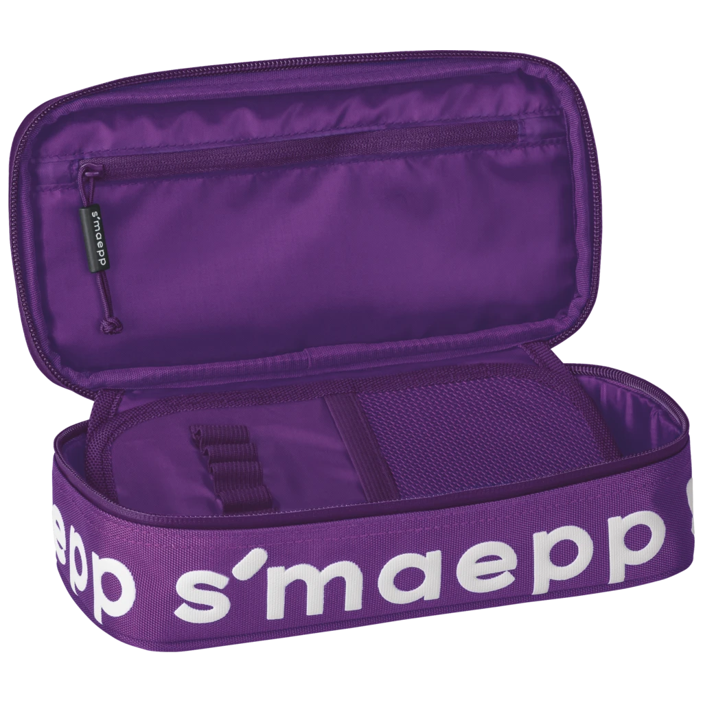 Schlampermäppchen s'maepp XL Colour Code | 1 Klappe(n), purple
