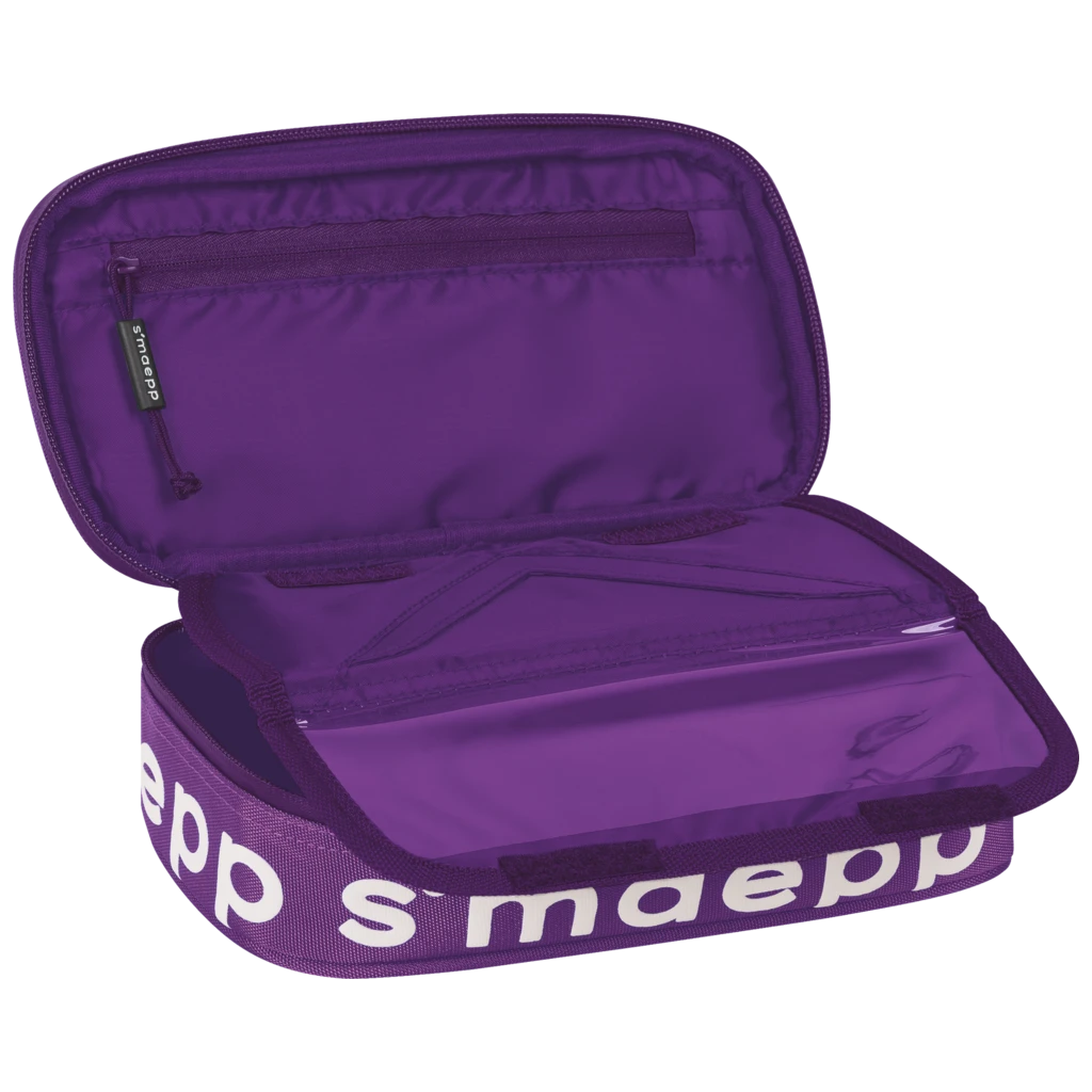 Schlampermäppchen s'maepp XL Colour Code | 1 Klappe(n), purple