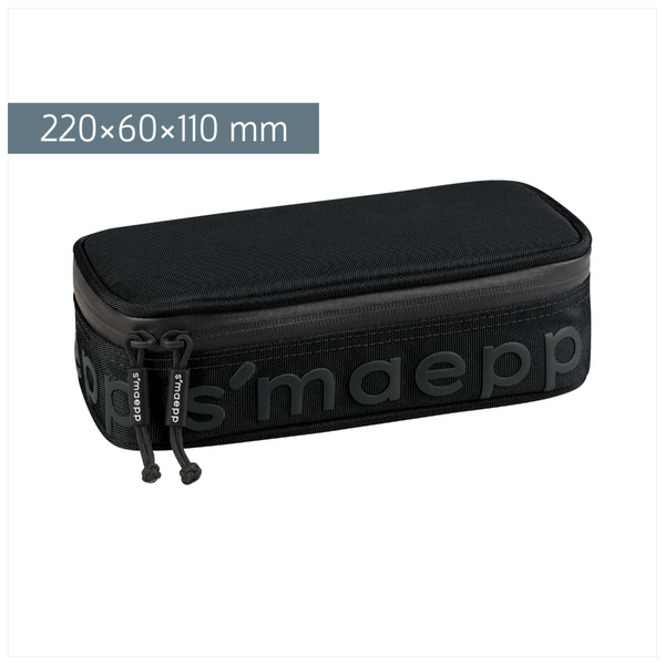 Schlampermäppchen s'maepp XL Colour Code | 1 Klappe(n), onyx