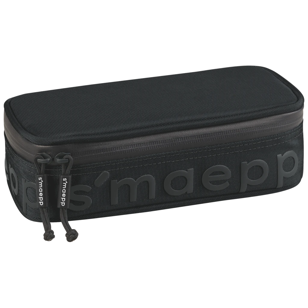 Schlampermäppchen s'maepp XL Colour Code | 1 Klappe(n), onyx