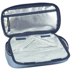 Schlampermäppchen s'maepp XL „Cool“ | 1 Klappe(n), eisblau metallic