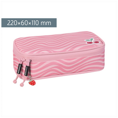 Schlampermäppchen s'maepp XL Fruity Love | 1 Klappe(n), rosa