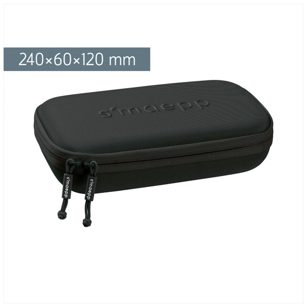 Schlampermäppchen s'maepp XL Hardcase Colour Code | 1 Klappe(n), onyx