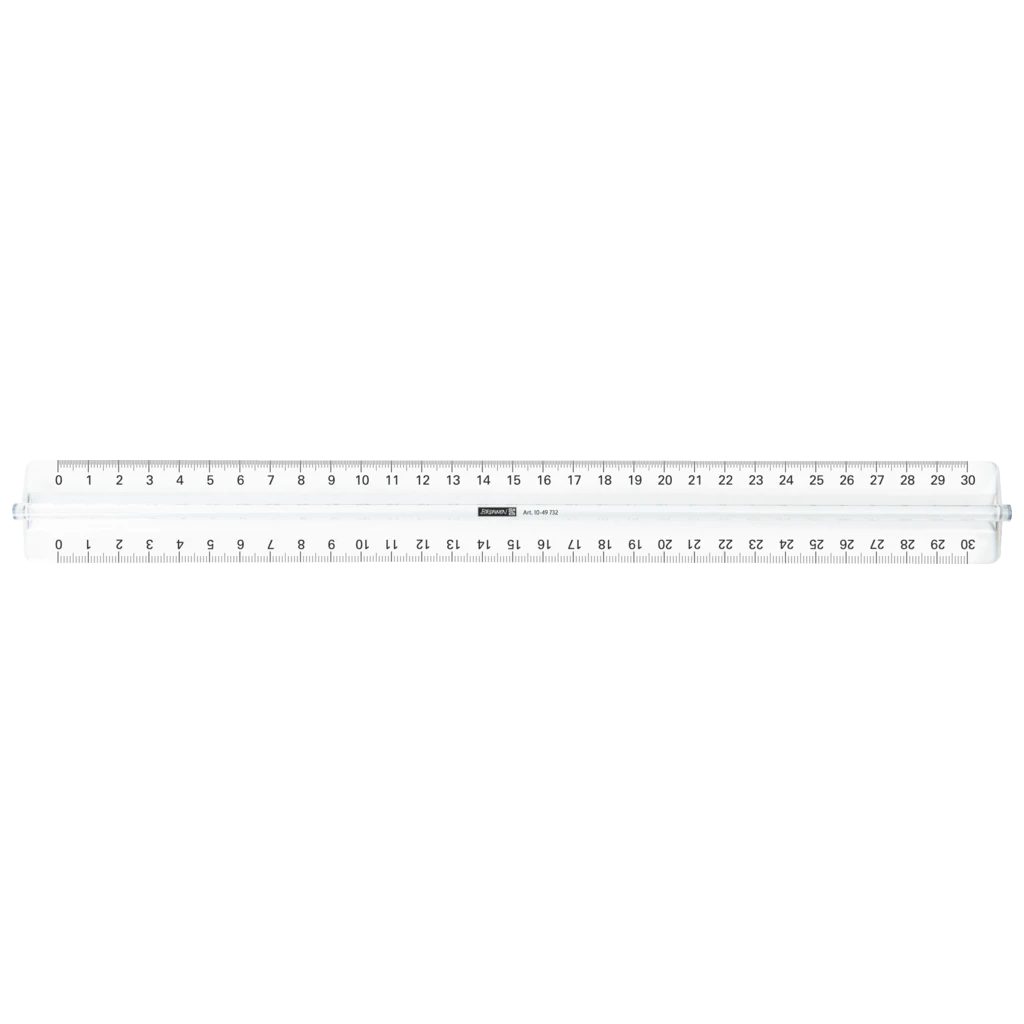 Lineal | 30 cm, glasklar