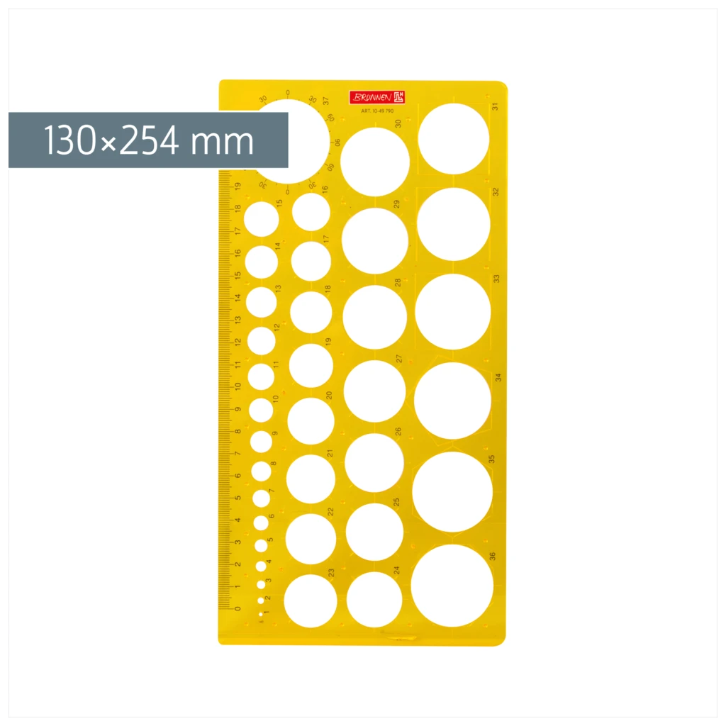 Kreisschablone | orange