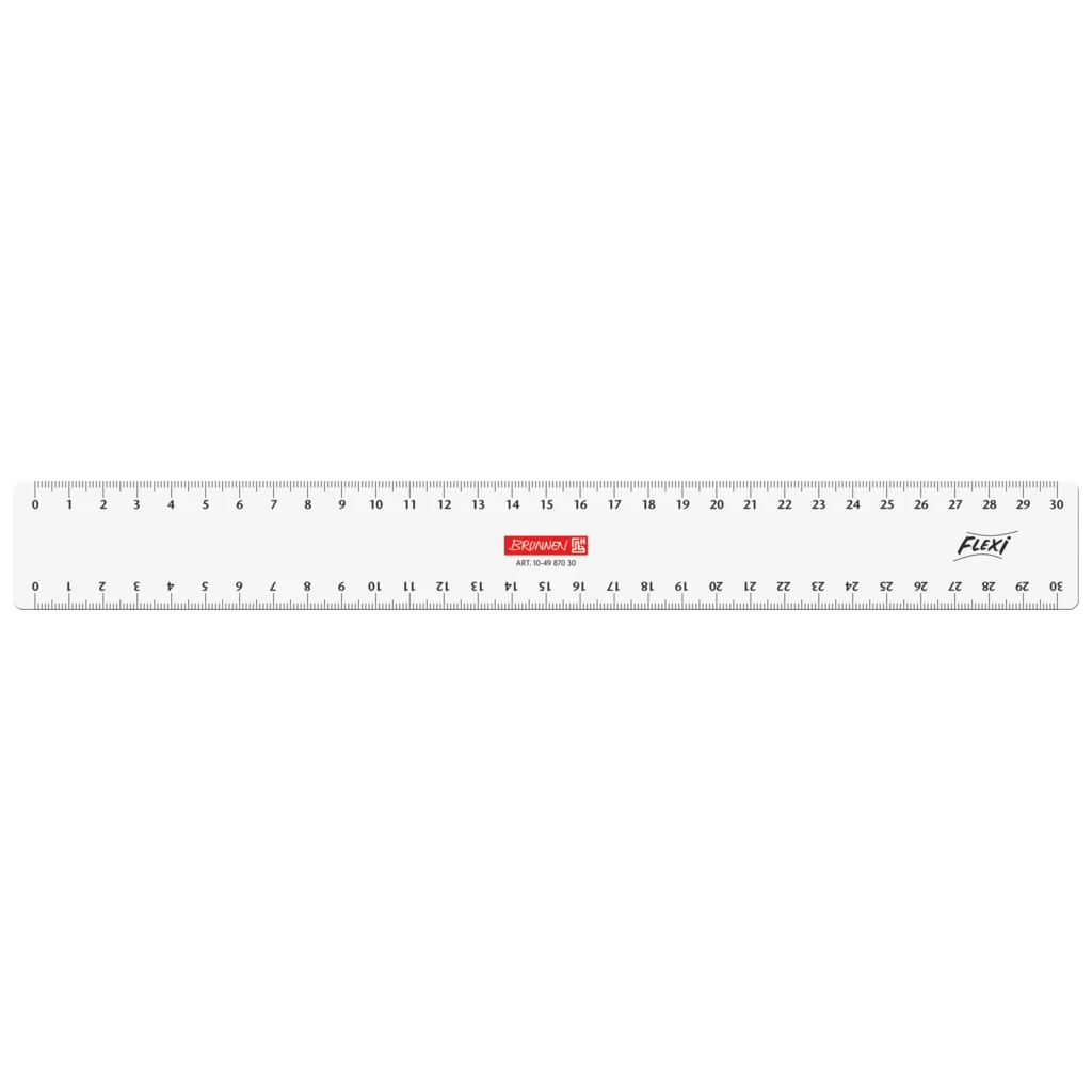 Flexi-Lineal | 30 cm, glasklar