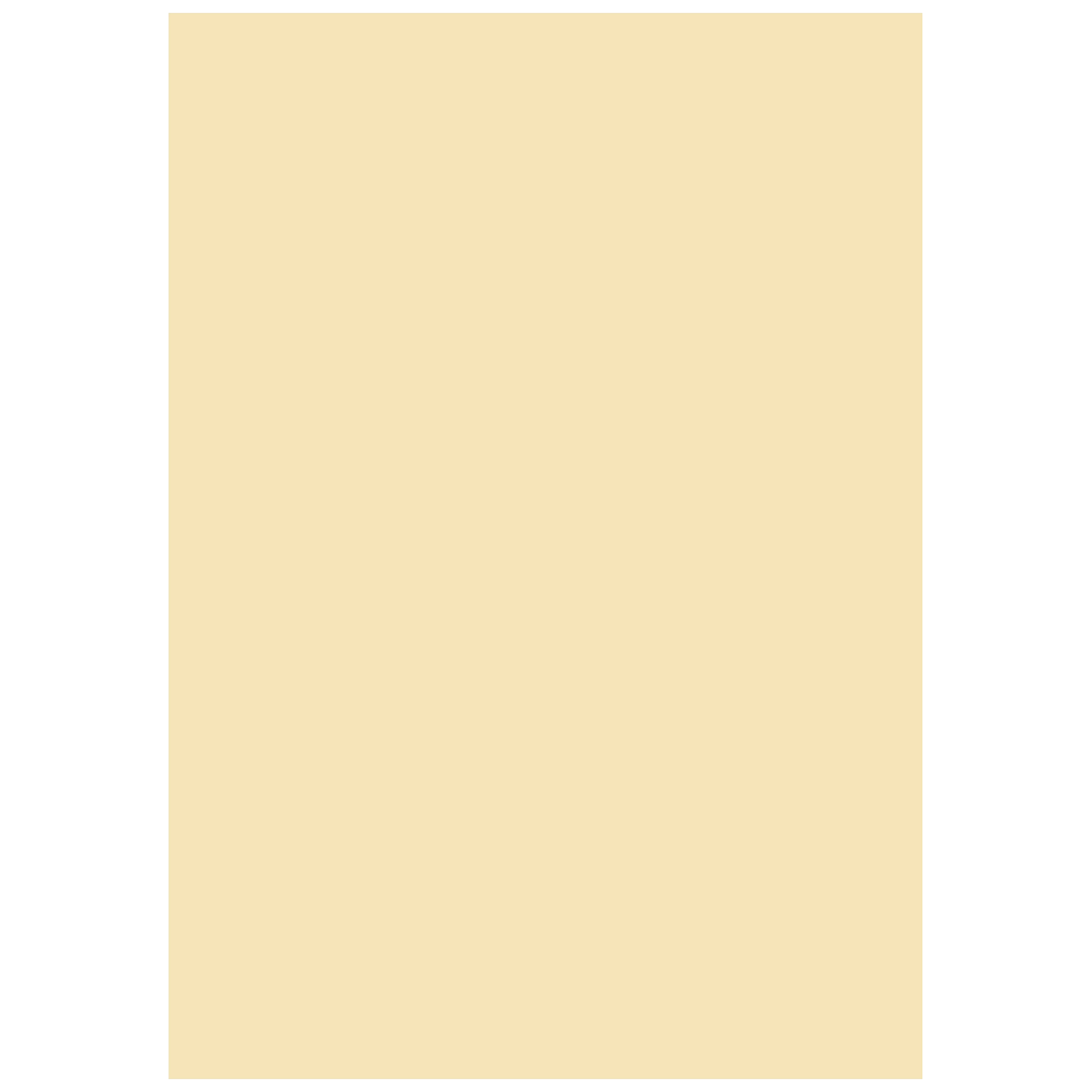 Multifunktionspapier Universalpapier | A4, 160 g/m², chamois, 25 Blatt