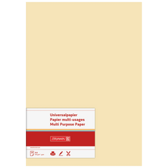 Multifunktionspapier Universalpapier | A4, 160 g/m², chamois, 25 Blatt