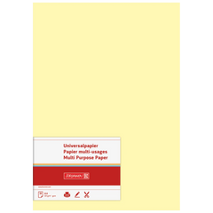 Multifunktionspapier Universalpapier | A4, 120 g/m², hellgelb, 35 Blatt
