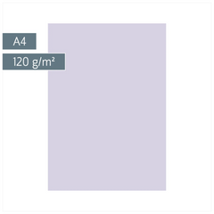 Multifunktionspapier Universalpapier | A4, 120 g/m², lilac, 35 Blatt