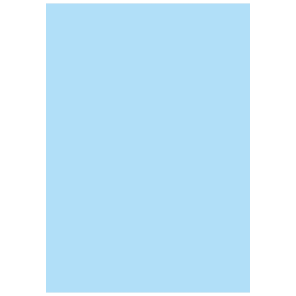 Multifunktionspapier Universalpapier | A4, 80 g/m², hellblau, 50 Blatt