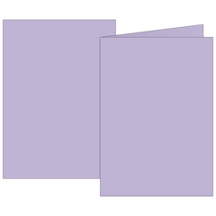 Klappkarten Universalpapier | A6, 105×150 mm, 160 g/m², flieder, 10 Stück