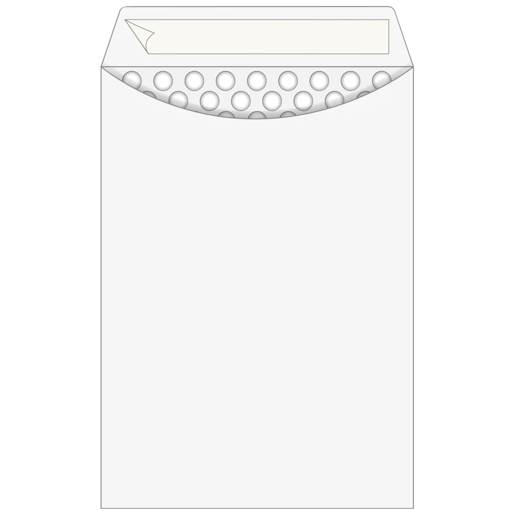 Luftpolstertaschen | 140×225 mm, 12, 75 g/m², weiß, 2 Stück
